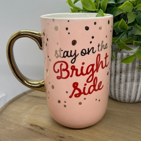 Modern Expressions 20 oz. Ceramic Mug "Stay on the Bright Side" - Picture 3 of 9